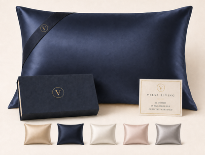 Luxury satin pillowcase with silky smooth finish