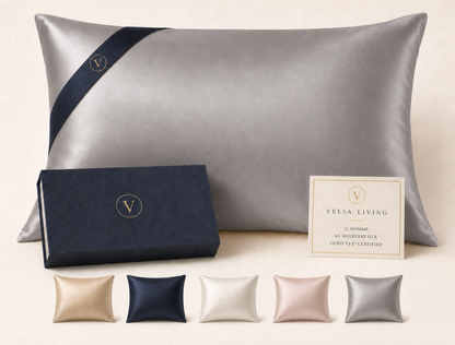 Luxury satin pillowcase with silky smooth finish