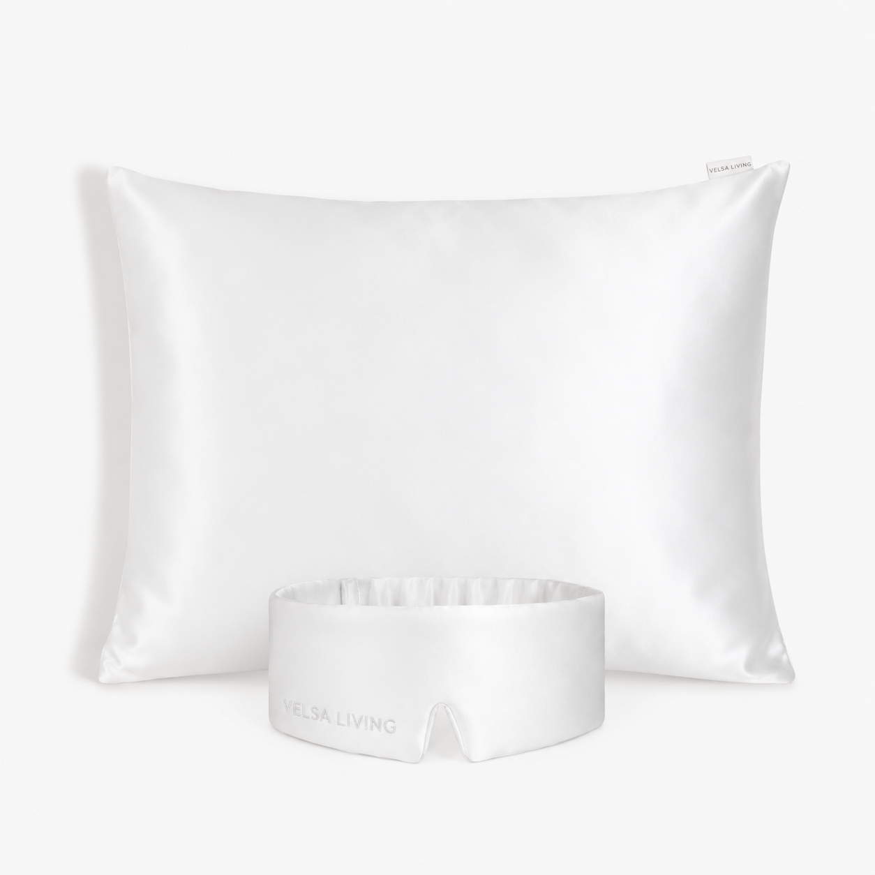 Luxury white satin sleep set
