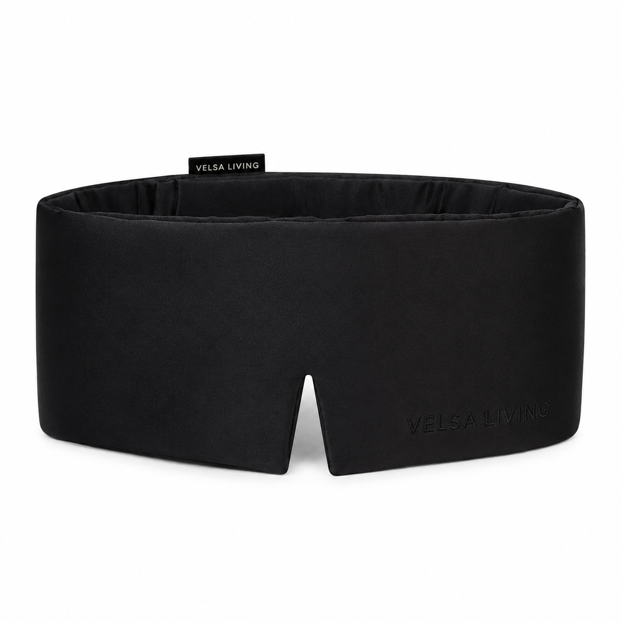 Silk black sleep eye mask