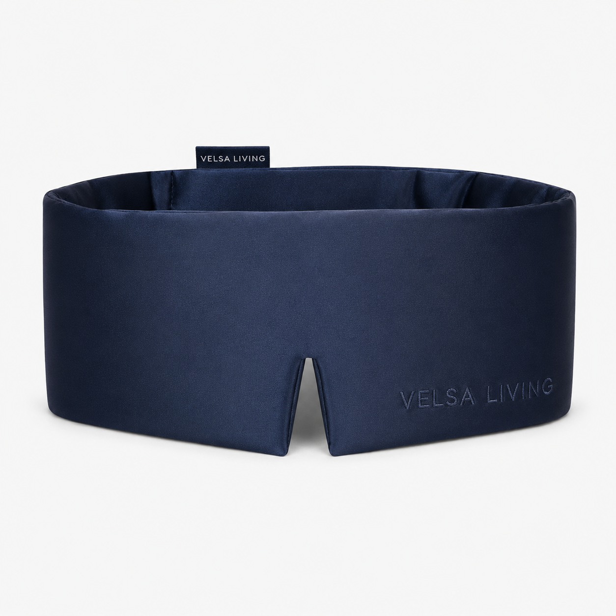 Silk blue sleep eye mask