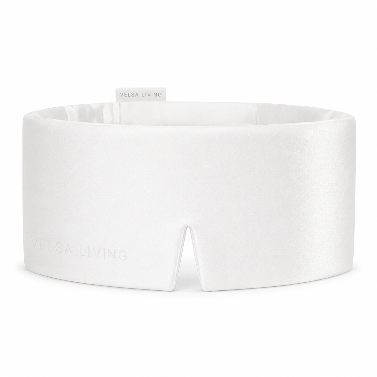 Silk white sleep eye mask
