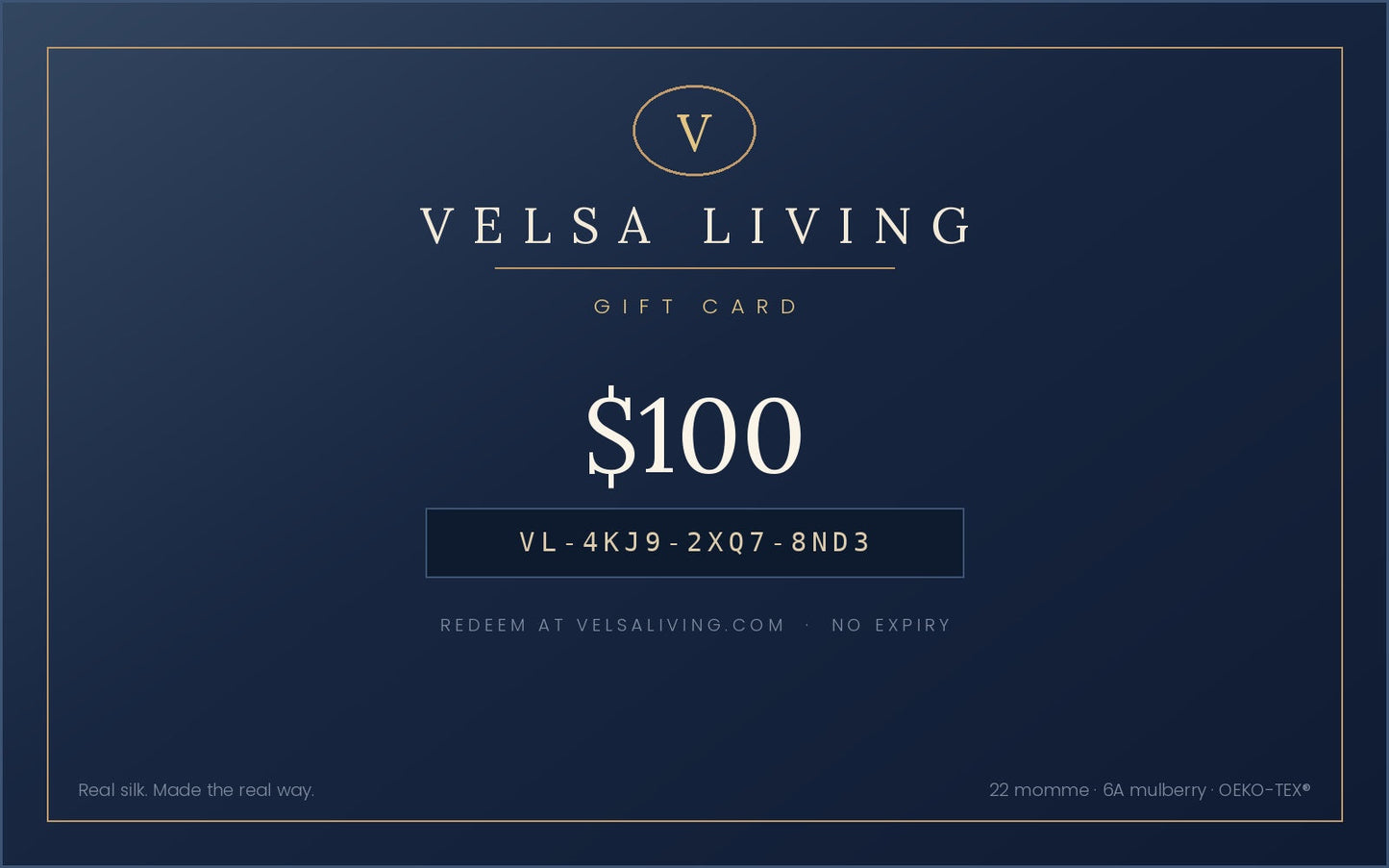 Velsa Living Gift Card